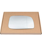 Wing Mirror Glass Right for Toyota Prius 2003-2009 Stick-On Driver Off Side with Blind Spot