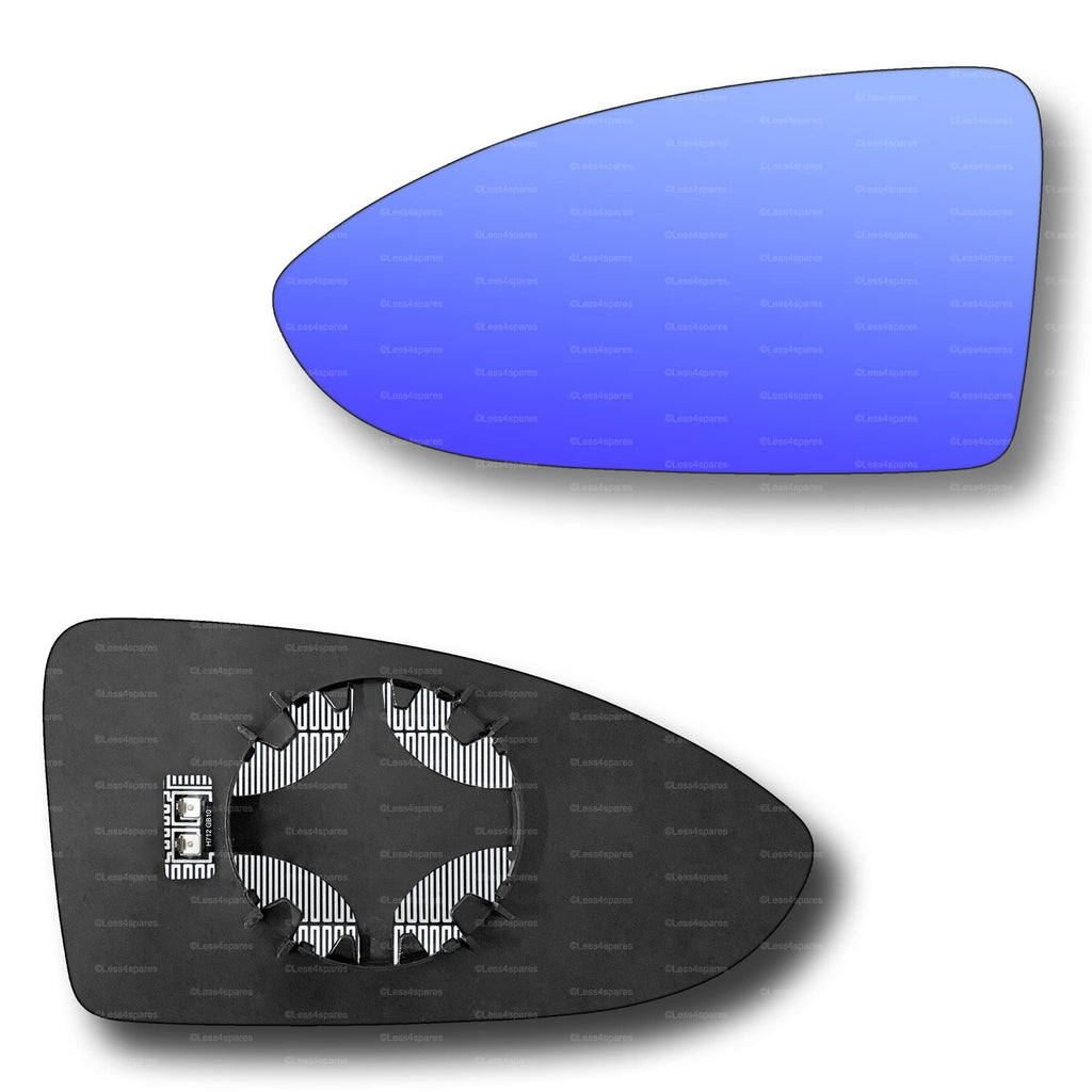 Replacement Wing Mirror Glass Left for VW Golf SV Sportsvan 2014-2020 Clip-On Passenger Near Side N/S Heated Convex