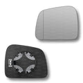 Replacement Wing Mirror Glass Left for Jeep Grand Cherokee 2011-2021 Clip-On Passenger Near Side N/S Heated with Blind Spot