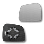 Replacement Wing Mirror Glass Left for Jeep Grand Cherokee 2011-2021 Clip-On Passenger Near Side N/S Heated with Blind Spot