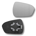 Replacement Wing Mirror Glass Right for Ford Mondeo 2014-2022 Clip-On Driver Off side Heated with Blind Spot