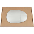 Wing Mirror Glass Right for Mazda MX-5 1989-1997 Stick-On Driver Off Side with Blind Spot