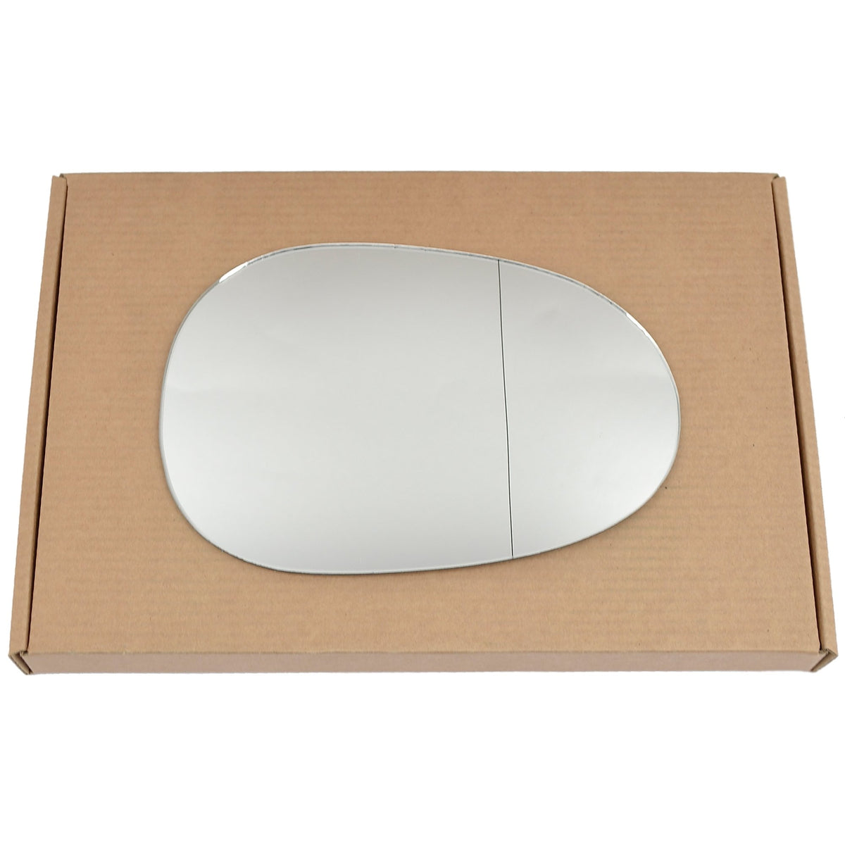 Wing Mirror Glass Right for Mazda MX-5 1989-1997 Stick-On Driver Off Side with Blind Spot