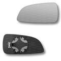 Replacement Wing Mirror Glass Left for Vauxhall Astra 2004-2008 Clip-On Passenger Near Side N/S Heated Convex