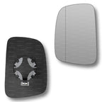 Replacement Wing Mirror Glass Right for VW Transporter 2003-2009 Clip-On Driver Off side with Blind Spot