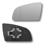 Replacement Wing Mirror Glass Left for Audi A4 2001-2008 Clip-On Passenger Near Side N/S Heated with Blind Spot