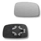 Replacement Wing Mirror Glass Right for VW Corrado 1988-1995 Clip-On Driver Off side Heated Convex