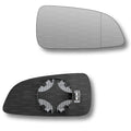 Replacement Wing Mirror Glass Right for Vauxhall Astra 2004-2008 Clip-On Driver Off side Heated with Blind Spot