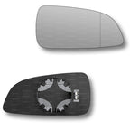 Replacement Wing Mirror Glass Right for Vauxhall Astra 2004-2008 Clip-On Driver Off side Heated with Blind Spot