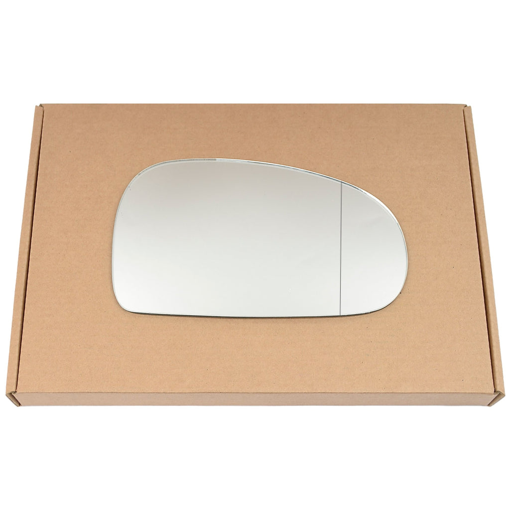 Wing Mirror Glass Right for Audi TT 1999-2006 Stick-On Driver Off Side with Blind Spot