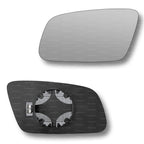 Replacement Wing Mirror Glass Left for Audi A3 2000-2003 Clip-On Passenger Near Side N/S Heated Convex