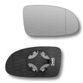 Replacement Wing Mirror Glass Right for Vauxhall Omega 1994-1999 Clip-On Driver Off side Heated with Blind Spot