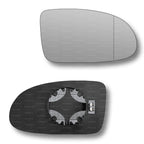 Replacement Wing Mirror Glass Right for Vauxhall Omega 1994-1999 Clip-On Driver Off side Heated with Blind Spot