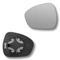 Replacement Wing Mirror Glass Left for Alfa Romeo Stelvio 2017-2022 Clip-On Passenger Near Side N/S Heated Convex