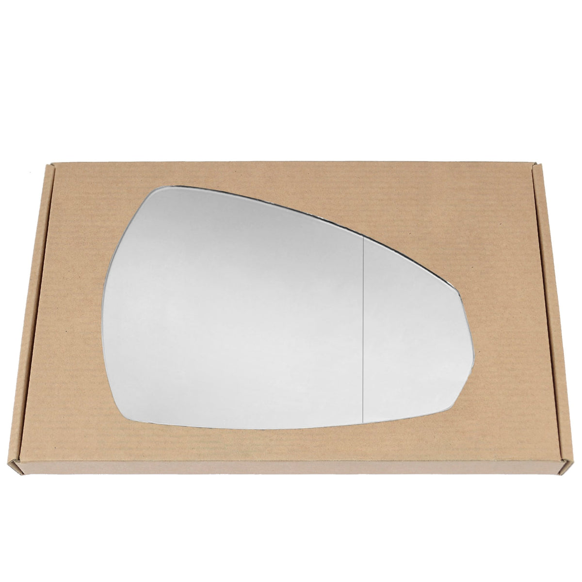 Wing Mirror Glass Right for Audi A3 2012-2020 Stick-On Driver Off Side with Blind Spot