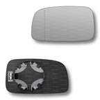 Replacement Wing Mirror Glass Left for Toyota Avensis 2003-2006 Clip-On Passenger Near Side N/S Heated with Blind Spot