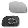 Replacement Wing Mirror Glass Right for Dodge Caravan 1996-2007 Clip-On Driver Off side Heated with Blind Spot