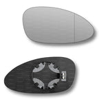 Replacement Wing Mirror Glass Right for Porsche 911 1993-1998 Clip-On Driver Off side Heated with Blind Spot