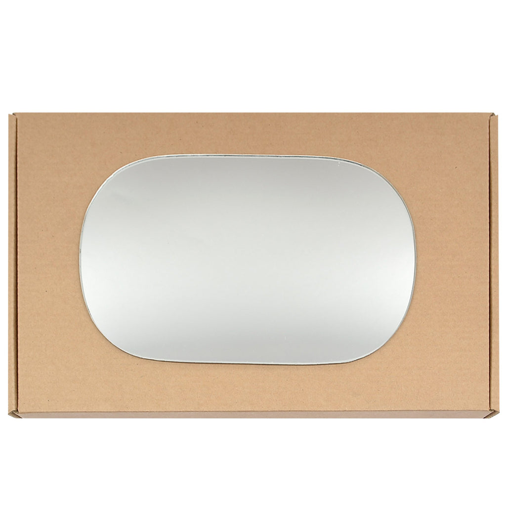 Wing Mirror Glass Left for Ford Mustang 2005-2009 Stick-On Passenger Near Side Convex