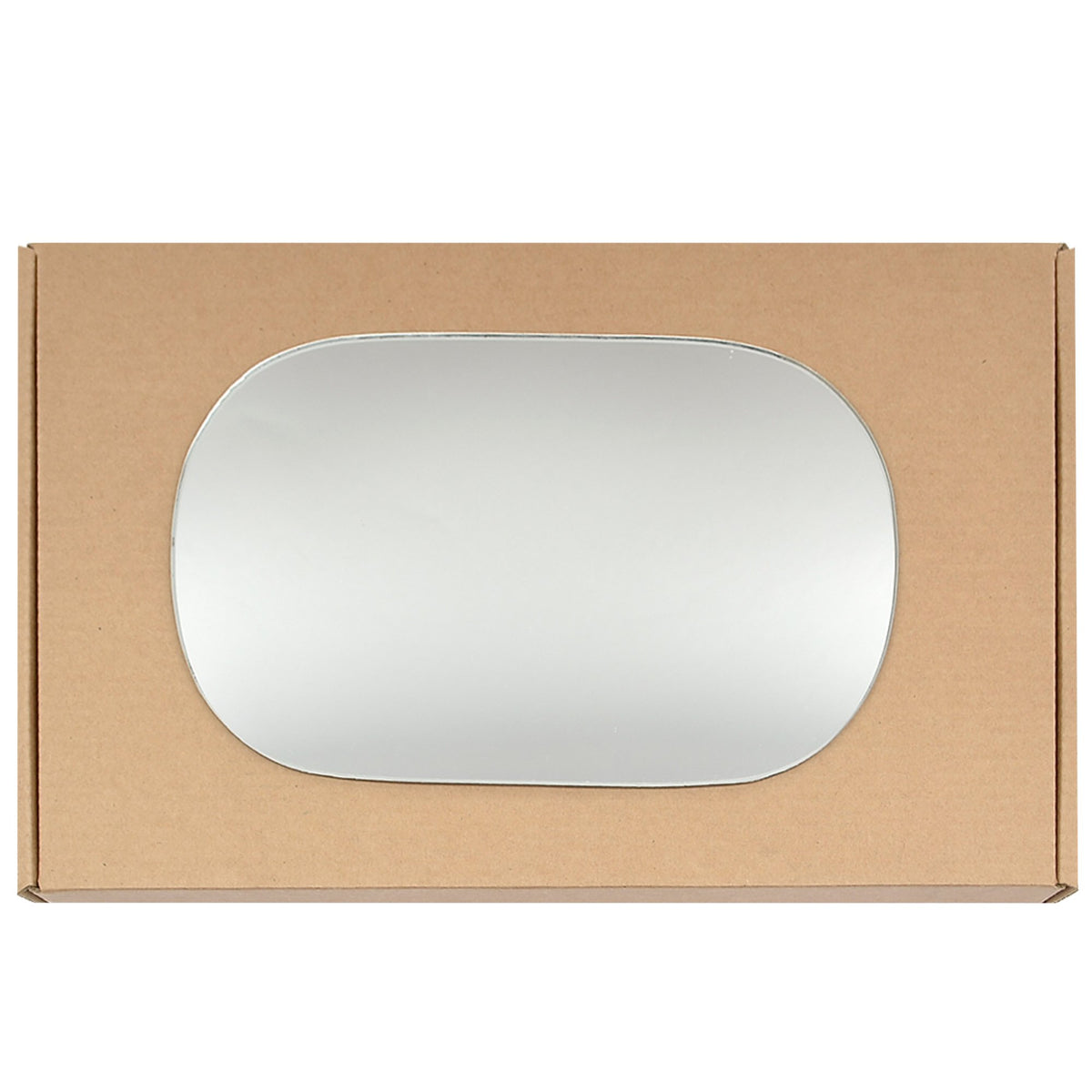 Wing Mirror Glass Left for Ford Mustang 2005-2009 Stick-On Passenger Near Side Convex