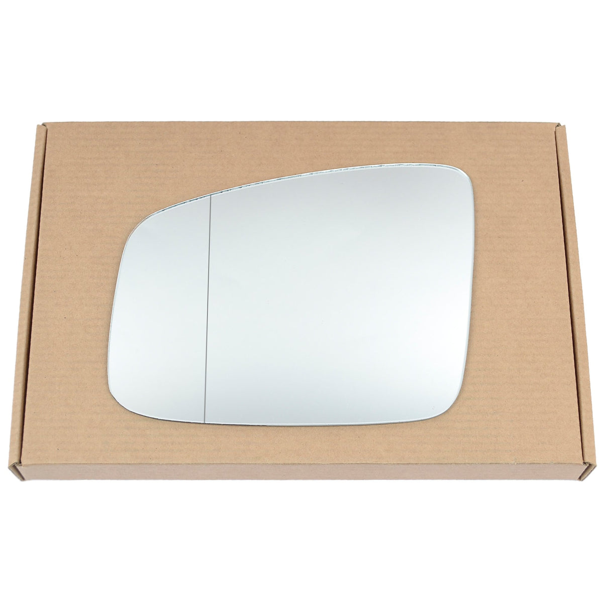 Wing Mirror Glass Left for Renault Espace 2010-2014 Stick-On Passenger Near Side with Blind Spot