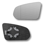 Replacement Wing Mirror Glass Left for Volvo S90 2016-2022 Clip-On Passenger Near Side N/S Heated with Blind Spot