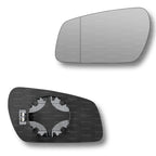 Replacement Wing Mirror Glass Left for Ford C-Max 2003-2009 Clip-On Passenger Near Side N/S Heated with Blind Spot