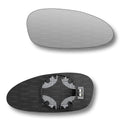 Replacement Wing Mirror Glass Right for Porsche Boxster 2005-2009 Clip-On Driver Off side Heated Convex