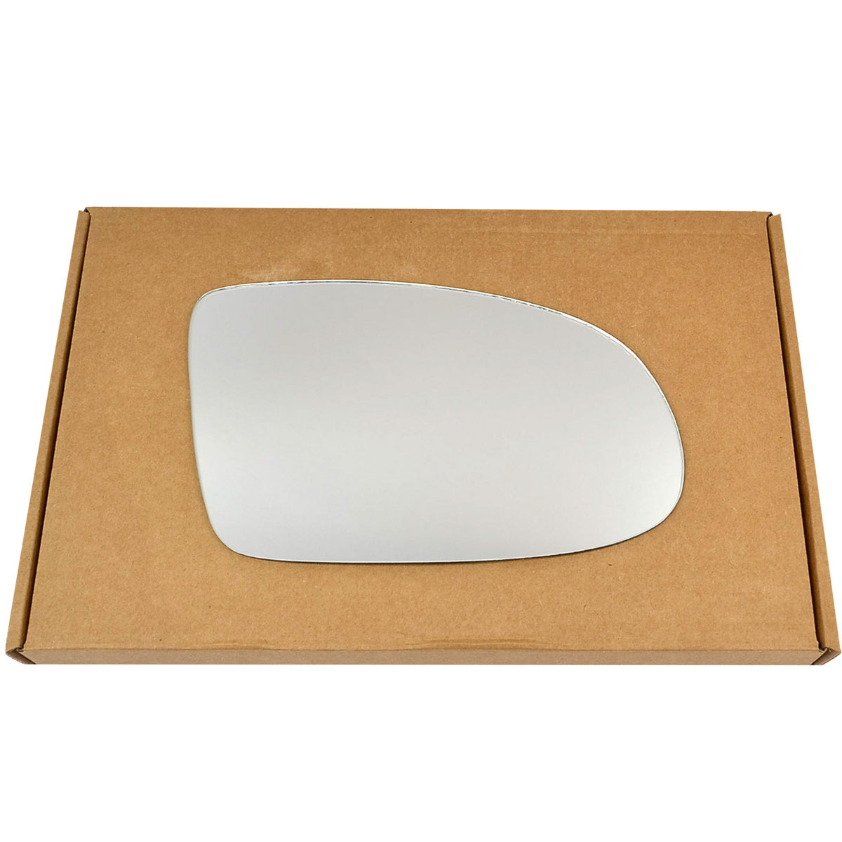 Wing Mirror Glass Right for Vauxhall Omega B 1994-1999 Stick-On Driver Off Side Convex