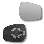 Replacement Wing Mirror Glass Right for Nissan Note 2013-2017 Clip-On Driver Off side Heated Convex