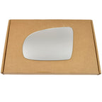 Wing Mirror Glass Left for Vauxhall Corsa B 1993-2000 Stick-On Passenger Near Side Convex