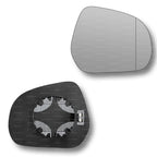 Replacement Wing Mirror Glass Right for Suzuki Splash 2008-2014 Clip-On Driver Off side Heated with Blind Spot