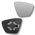 Replacement Wing Mirror Glass Right for Skoda Karoq 2017-2022 Clip-On Driver Off side Heated with Blind Spot