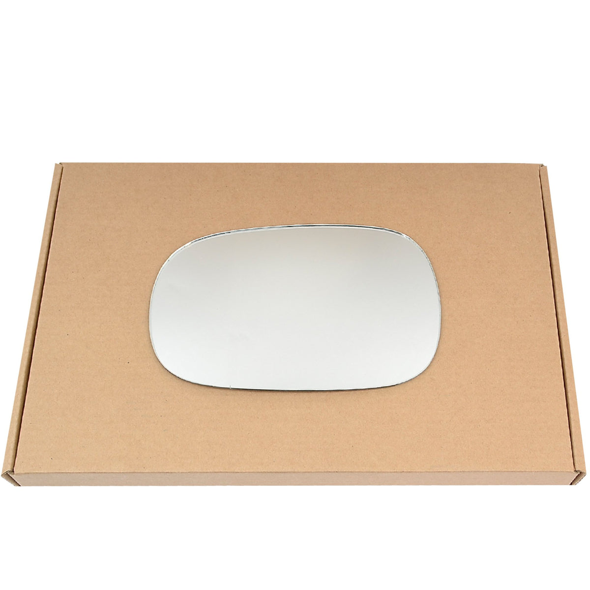 Wing Mirror Glass Left for Ford KA 1996-2008 Stick-On Passenger Near Side Convex