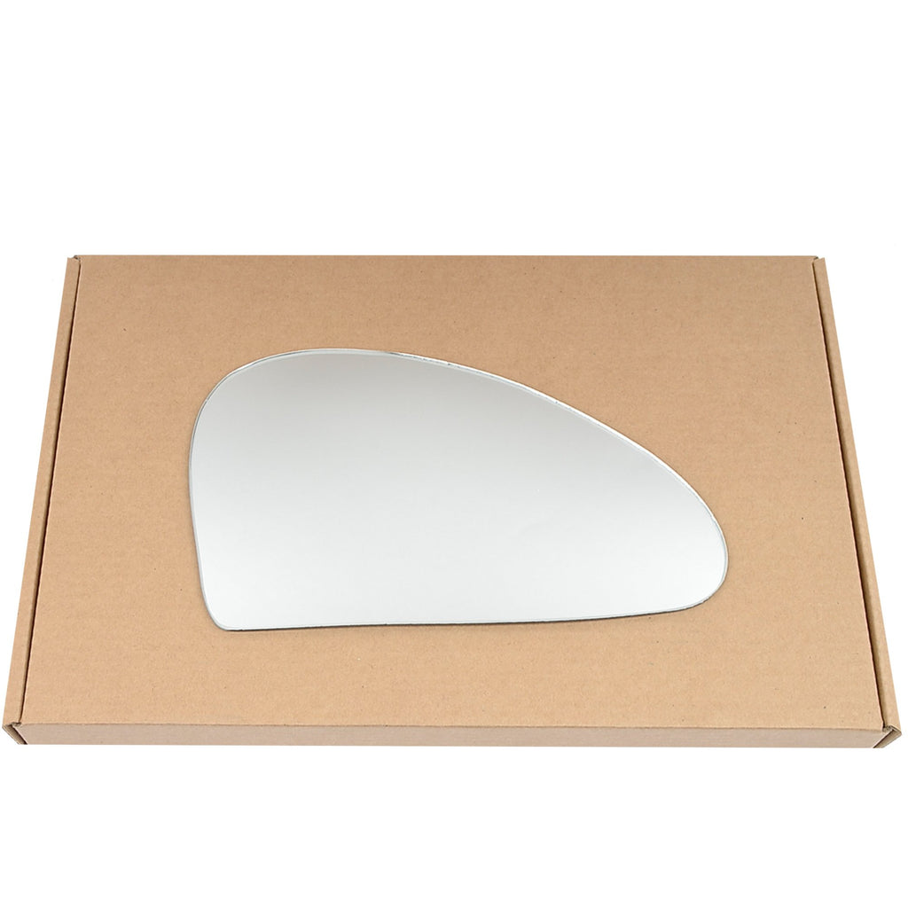 Wing Mirror Glass Right for Ford Cougar 1998-2002 Stick-On Driver Off Side Convex