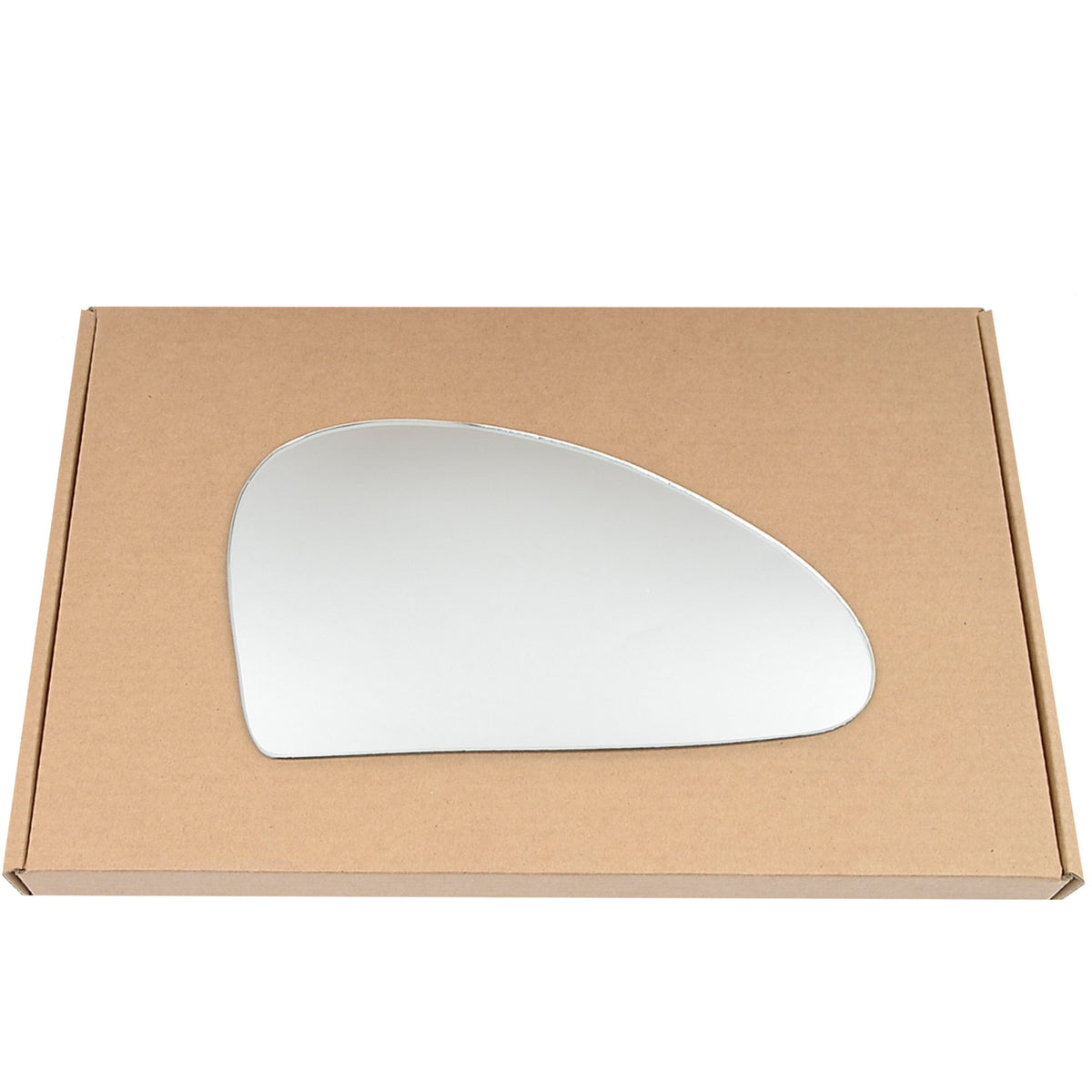 Wing Mirror Glass Right for Ford Cougar 1998-2002 Stick-On Driver Off Side Convex