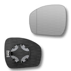 Replacement Wing Mirror Glass Left for Land Rover Discovery 2017-2022 Clip-On Passenger Near Side N/S Heated with Blind Spot