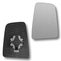 Replacement Wing Mirror Glass Right for Ford Transit 2014-2022 Clip-On Driver Off side Heated Convex