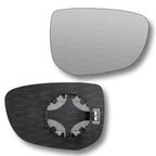 Replacement Wing Mirror Glass Right for Citroen C4 Cactus 2014-2018 Clip-On Driver Off side Heated Convex