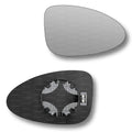 Replacement Wing Mirror Glass Right for Porsche Boxster 2016-2022 Clip-On Driver Off side Heated Convex