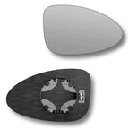 Replacement Wing Mirror Glass Right for Porsche Boxster 2016-2022 Clip-On Driver Off side Heated Convex