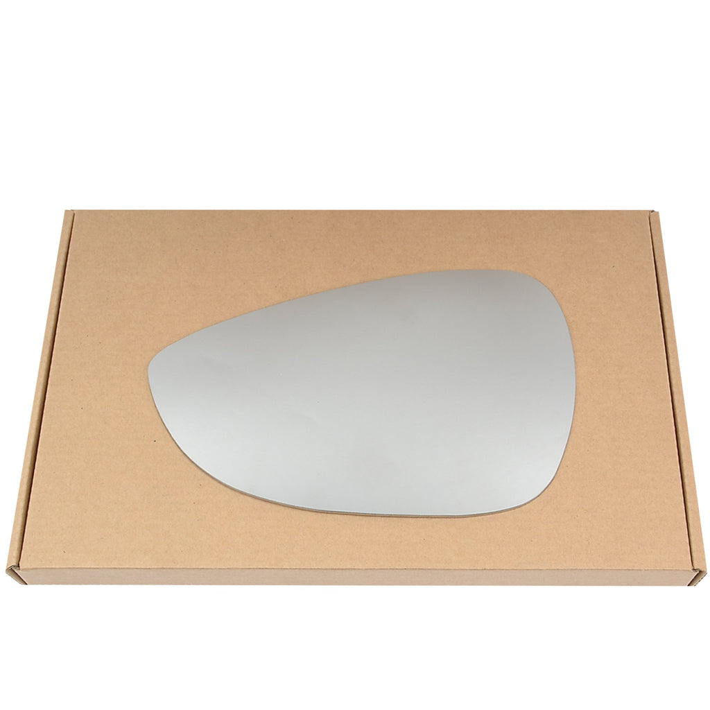 Wing Mirror Glass Right for Ford Fiesta 2008-2017 Stick-On Driver Off Side Convex