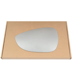 Wing Mirror Glass Left for Ford Fiesta 2008-2017 Stick-On Passenger Near Side Convex