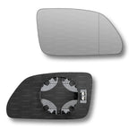 Replacement Wing Mirror Glass Right for VW Polo 2005-2009 Clip-On Driver Off side Heated with Blind Spot