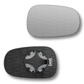 Replacement Wing Mirror Glass Right for Dacia Logan 2004-2008 Clip-On Driver Off side Heated Convex