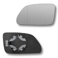 Replacement Wing Mirror Glass Left for Skoda Octavia 2004-2009 Clip-On Passenger Near Side N/S Heated with Blind Spot