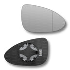 Replacement Wing Mirror Glass Right for Chevrolet Aveo T300 2012-2015 Clip-On Driver Off side Heated with Blind Spot