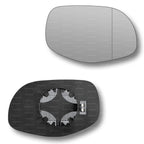 Replacement Wing Mirror Glass Right for Porsche Cayenne 2007-2010 Clip-On Driver Off side Heated with Blind Spot