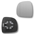 Replacement Wing Mirror Glass Left for Mercedes Vito 2003-2009 Clip-On Passenger Near Side N/S Heated with Blind Spot