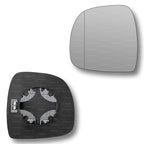 Replacement Wing Mirror Glass Left for Mercedes Vito 2003-2009 Clip-On Passenger Near Side N/S Heated with Blind Spot